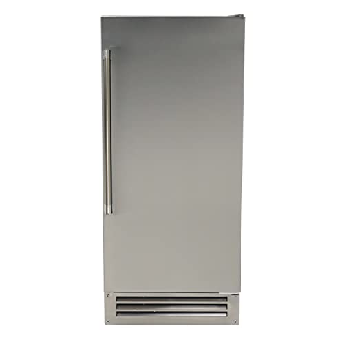 Fabricadora de hielo Avanti Elite 49 lbs, acero inoxidable miniatura 5