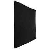 Kichvoe Protector para Muebles y Sofá de Tela Lavable Reutilizable Resistente al Polvo para Camas y Sala en Color Negro 2,4X2 Metros Fácil Mantenimiento