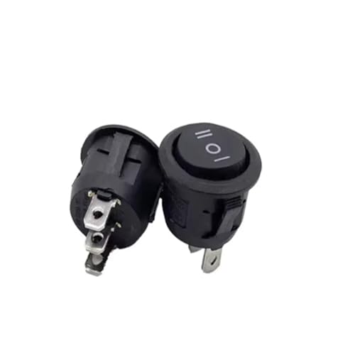 Interruptor basculante KCD1-105 de 3 pines para reparar electrodomésticos sin cambiar cables