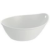 リッチェル 湯桶 ハユール ウオッシュボール ホワイト 日本製 抗菌加工 風呂 浴室 洗面器 シンプル おしゃれ フック穴付 風呂おけ 湯おけ バス用品 浴室用品 銀イオン 101905