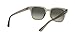 Ray-Ban Unisex Rb4323 Square Sunglasses, Transparent Grey/Light Grey Gradient Dark Grey, 51 mm