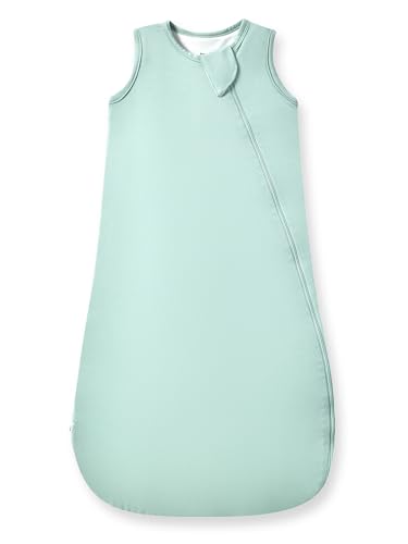 Image of HAPIU Unisex Rayon Made from Bamboo Baby Sleep Sack TOG 0.5, 2-Way Premium Zipper, Wearable Blanket