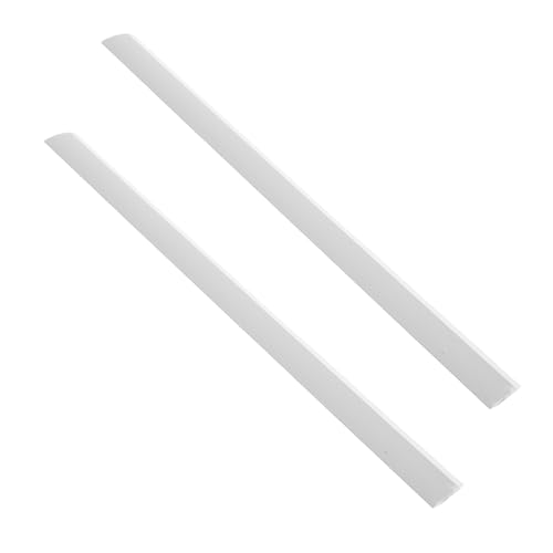 Yardenfun 2個プラスチック製 ちりり用 ソフト圧着ゴム条 ゴミ取り用 簸箕補