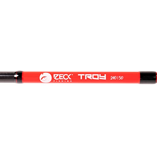Zeck Troy Spinnrute 240 cm mit 50 g Wurfgewicht