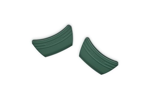 Image of Le Creuset Silicone Set of 2 Handle Grips, 5 inch x 2 1 /2 inch Each, Artichaut