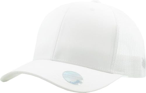Image of Classic 6 Panel Cotton Twill Mesh Trucker Cap Hat Adjustable Snapback Hat