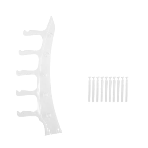 Alomejor Support de Lunettes élégant en Plastique, pour Afficher ou Ranger les Lunettes, Organiser les Cadres pour le Bureau/la Maison (Transparent)