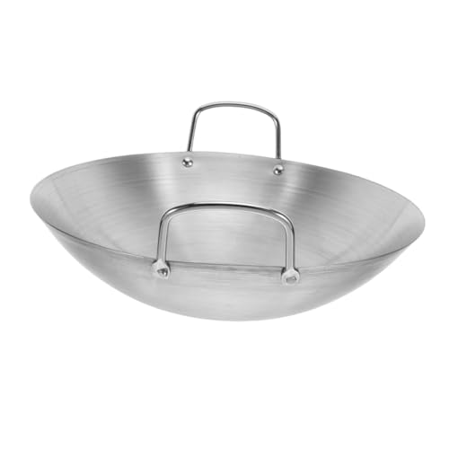Wok de Acero Inoxidable con Doble Asa miniatura 1