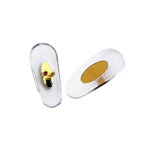 HiCycle2 Replacement Nose Pads for Ray-Ban Aviator RB3025 Sunglasses Repair Kit Parts 16mm Gold