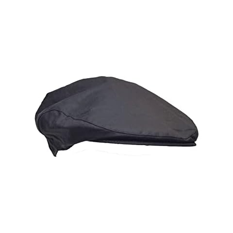 Walker and Hawkes - Wax Belton Flat Cap - Navy - Large Cover