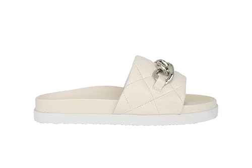 Sandales HÖGL Zoë pour femme en cuir véritable de couleur sable