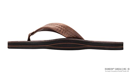 Image of Men's Luxury Leather Single Layer Arch Sandals