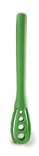 Norpro Heat-Resistant Aerating Whistix Whisk Stick Green
