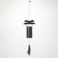 Woodstock Wind Chimes for Outside, Garden, Patio, Porch and Outdoor Decor (38") Antique Copper Dharma Bell Medium (DBMD)