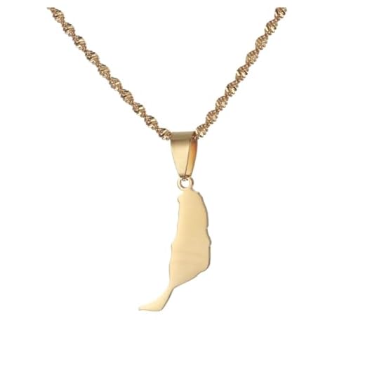 Cernomal Vintage-Halskette Mit Karte Von Fuerteventura – Modische Einfarbige Charm-Anhänger-Pullover-Kette, Verstellbarer Ethnischer Paar-Choker-Schmuck, Geschenk Für Männer Und Fraue