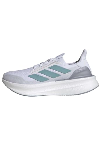 Image of adidas Womens Ultraboost Ultra Boost 5X Running Sneakers Shoes - Grey, Silver