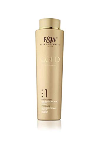 Fair & White Gold AHA Brightening Body Lotion, Hydroquinone Free