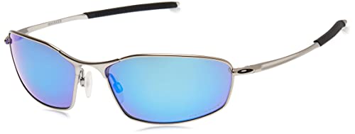 Image of Oakley Sunglasses for Men - OO4141 Whisker Oval Sunglasses PRIZM Lenses