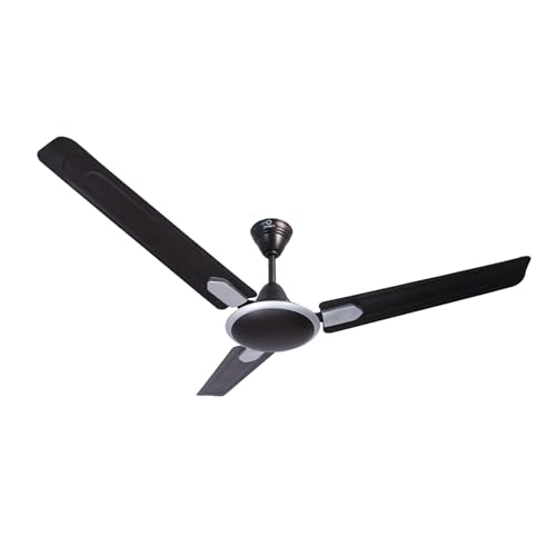 Image of Omen Changing Lives 1200mm Tejus Ceiling Fan |Elegant Design | 400 RPM High-Speed| Superior Airflow |Anti-Rust Body |100% Copper Motor | BEE Star Rated | Energy Efficient| 2-Year Warranty (Matt Black)