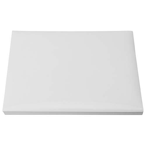 Zerodis Office Supplies Sheets A4 Größe Hochviskosität Starke Klebstoff Druckbare Kleber Aufkleber Papier -Etikett Glänzendes Papier für Tintenstrahldrucker A4 Aufkleberpapier 100 Druckbare