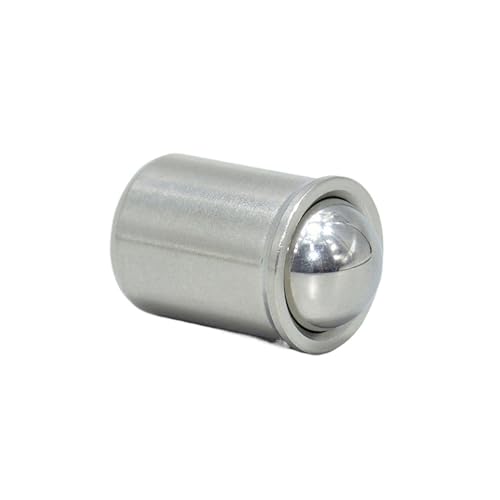 Plunger Locating/Positioning Press-Fit Plunger Plastic Stainless Steel Brass Spring Ball Plungers 5pc(Black,D 10-13L)