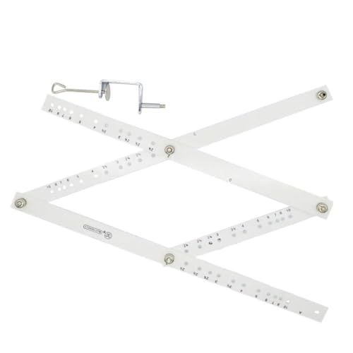 Herramienta de dibujo pantógrafo para ampliar y reducir dibujos, escala de arte de relación ajustable, instrumento de copia de precisión para artistas, artesanos, estudiantes con bolígrafo de dibujo y