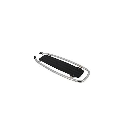 Porte-bagages RSM chromé avec platine centrale pour mobylette Peugeot 103 MVL
