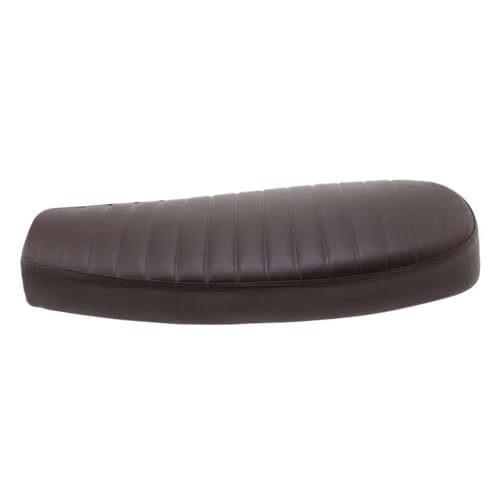 Asiento motocicleta universal marrón para solucionar la incomodidad del pasajero