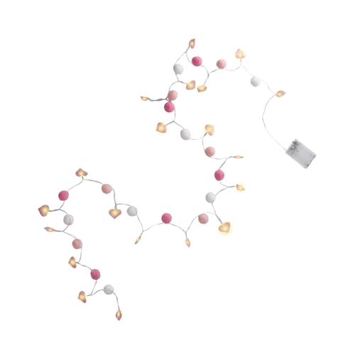 Guirlande LED cœur pour décoration intérieur et extérieur de maison