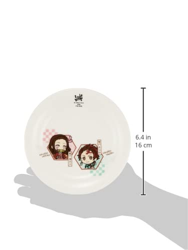 Amazon｜鬼滅の刃 ケーキ皿 プレート 直径約16cm 073103｜カレー