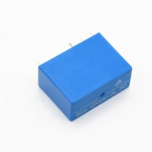 Relé SMI-12VDC-SL-2C de 12 V con doble contacto conmutado de 5 A 2