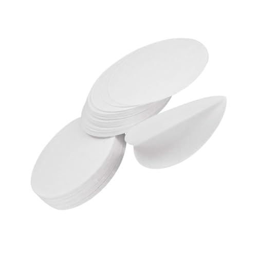 KICHOUSE Filter Paper for Labs Qualitative Filter Discs 100 Sheets Round Lab Paper
