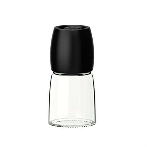 LZTDSBX Molinillo de Pimienta Manual y Molino de Sal Contenedor de Especias de Metal Botella de condimento Pulverizador de Grano