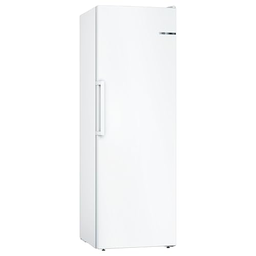 Bosch GSN33VWEP Serie 4, Congelatore monoporta da libera installazione, NoFrost, Cassetto BigBox, Tecnologia Inverter Intelligente, 176 x 60 cm, Bianco