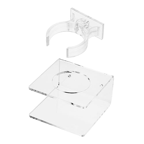 DECHOUS 1 Set Wall Mounted Sword Display Stand Acrylic Sword Holder for Home Space Saving Design Sturdy Construction Protects Against Scratches Fits Any Style