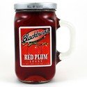 Amazon.com : Red Plum Jelly Blackburns 18 Oz Packed in a Glass Reusable ...