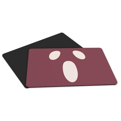 Dessous en caoutchouc Ghost Face antidérapant et imperméable pour table