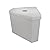 Renovators Supply Manufacturing Troyt Corner 2 Piece Toilet Part White Ceramic Tank Only
