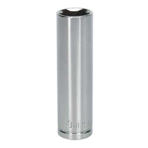 Image of Siegen S0591 13mm 3/8"Sq Drive Deep WallDrive® Socket