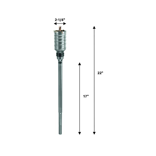 Image of BOSCH HC8517 2-1 /4-Inch X 22-Inch SDS-Max Rotary Hammer Core Bit, Gray