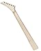 Jackson style Guitarr Neck Maple Rosewood Fretboard 24 fret 25.5 inch Shark fin Inlay Locking Nut 42mm DIY Bolt on heel