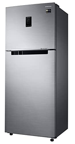 Image of Samsung 386L 2 Star Frost-Free Double Door Digital Inverter Refrigerator Appliance (RT39B5C38S9 /HL, Refined Inox, Curd Maestro, 2022 Model)