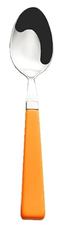 Caja de 6 unidades. Cucharilla de café Profi naranja 79