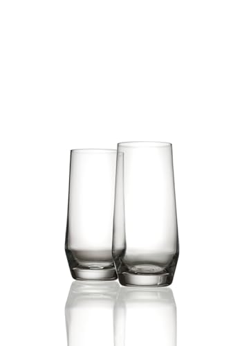 Schott Zwiesel Pure Glassware - Tall Tumblers - Highball Drinking Glasses - Set of 2-357ml