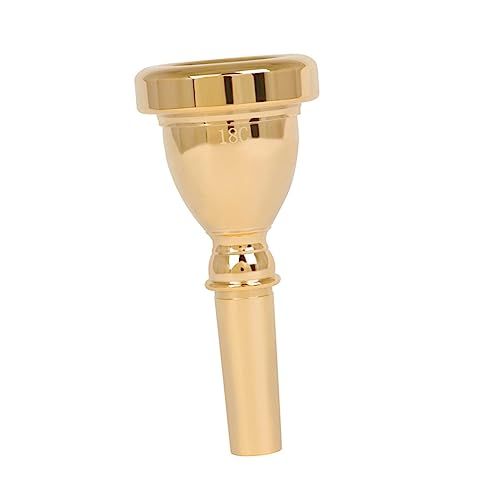 JOINPAYA Electroplated Tuba Mouthpiece 14mm Silver Plated Tuba Accessory for Musical Instruments