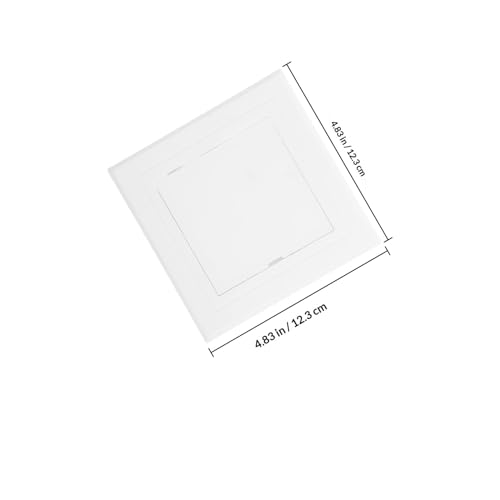 Puerta de inspección impermeable de ABS Ciieeo 300x300 mm con tapa abatible protectora 3