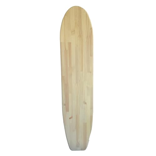 Large 6 foot pine wood Longboard style Unfinished surfboard for wall art decor...