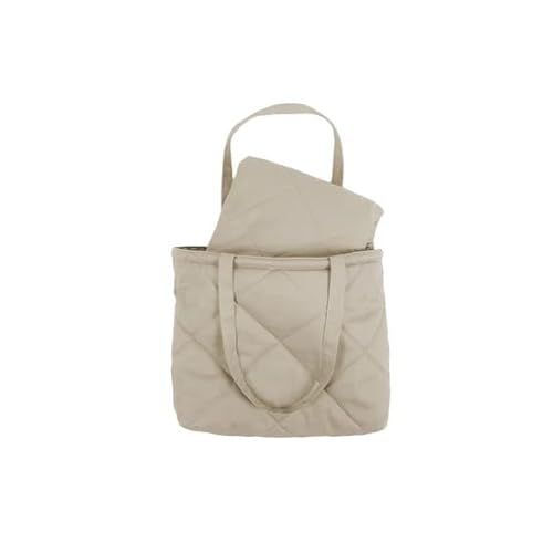 Snuggle Me® 2-in-1 Baby Play Mat - 100% Organic Cotton Baby Mat for Floor Play, Quilted, Foldable Playmat with Matching Tote Bag Included, Safety Certified & Machine Washable (37