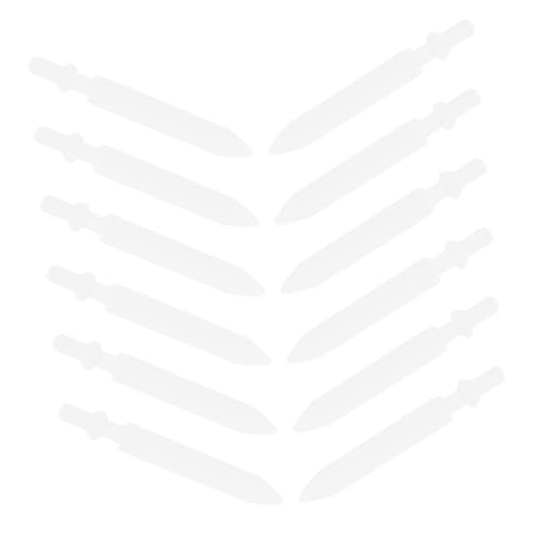 HOMSFOU School Office Marker Pen Tips 12pcs Nylon Replacement Tips for Painting 0.7mm