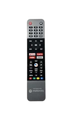 Ditec Compatible Remote (Without Voice Function) fit for Motorola 4K Smart FHD UHD Led Tv with Zee 5 Function (B0DF4PZQ7Y) Amazon Price History, Amazon Price Tracker